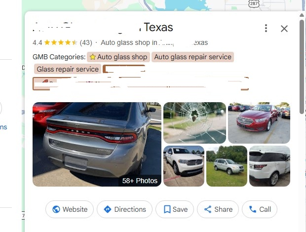 Category for Auto Glass Shop